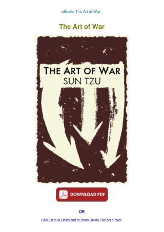 eBooks The Art of War