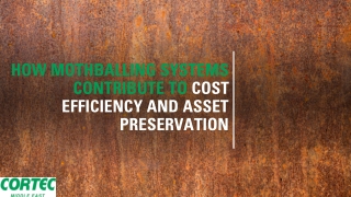 How Mothballing Systems Contribute to Cost Efficiency and Asset Preservation