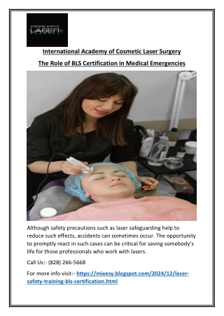 international academy of cosmetic laser surgery