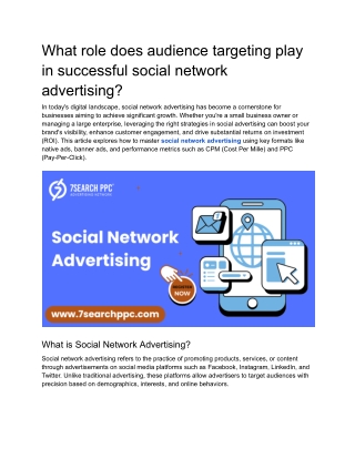 what role does audience targeting play