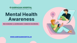 Mental Health Awareness Recognizing and Addressing Common Disorders