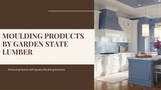 Wood Mouldings | Trim & Edge Moulding | Garden State Lumber
