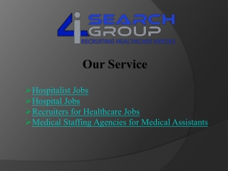 Find Hospital Jobs - i4 Search Group