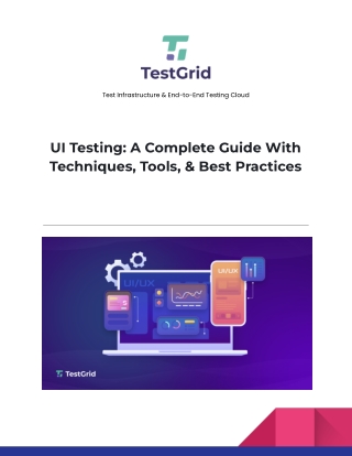 test infrastructure end to end testing cloud