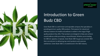 CBD Hash online - Green Budz CBD