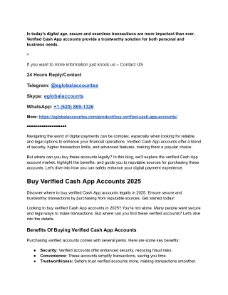 Discover where to buy verified Cash App accounts legally