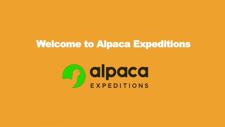 welcome to alpaca expeditions