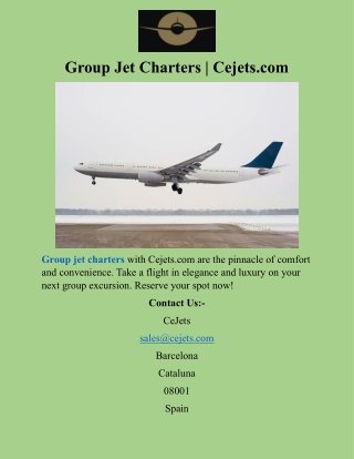 group jet charters cejets com
