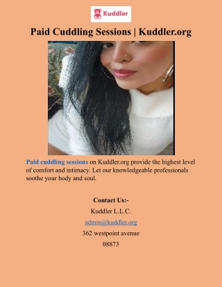 paid cuddling sessions kuddler org