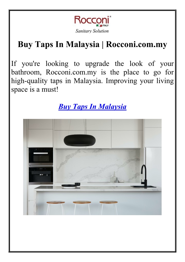 buy taps in malaysia rocconi com my