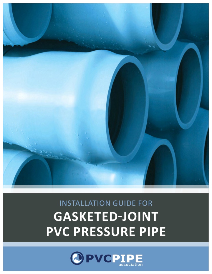 installation guide for gasketed joint