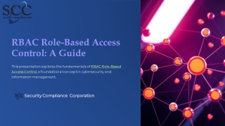 rbac role based access control a guide