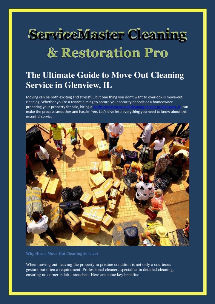 servicemaster cleaning