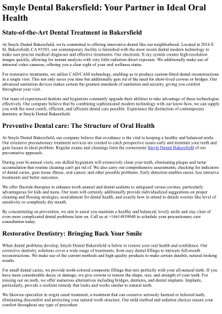 smyle dental bakersfield your partner in ideal