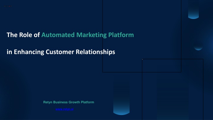 the role of automated marketing platform