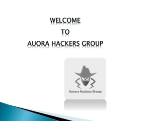 welcome to auora hackers group