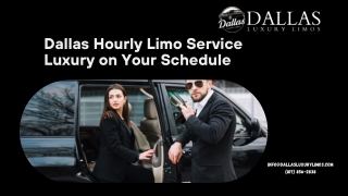 Dallas Hourly Limo Service Near Me