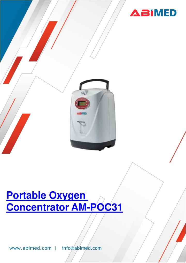 portable oxygen concentrator am poc31