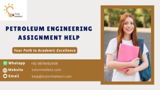 petroleum engineering assignment help