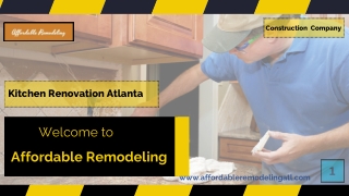 Transform Your Home with Expert Kitchen Renovation Services in Atlanta