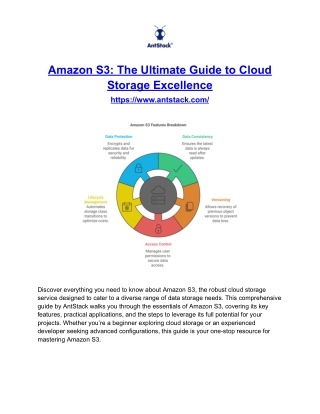 Amazon S3_ The Ultimate Guide to Cloud Storage Excellence