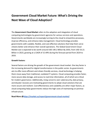 Government Cloud Market Future_ What’s Driving the Next Wave of Cloud Adoption