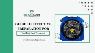 Preparing for Bed Bug Heat Treatment in Houston