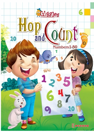 "Hop and Count" Math's Book Step-0 for Kids - Elegant Publishers