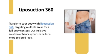 Liposuction 360