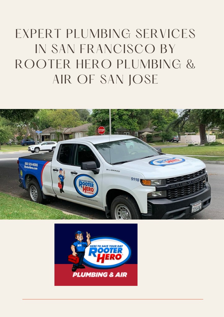 expert plumbing services in san francisco