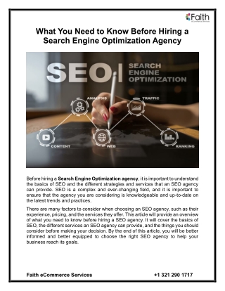 what you need to know before hiring a search
