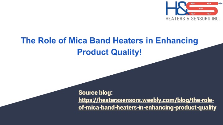 the role of mica band heaters in enhancing product quality