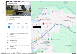 Reliable Towing Services Canberra