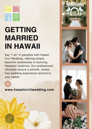 Getting Married In Hawaii