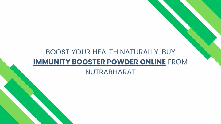 boost your health naturally buy immunity booster