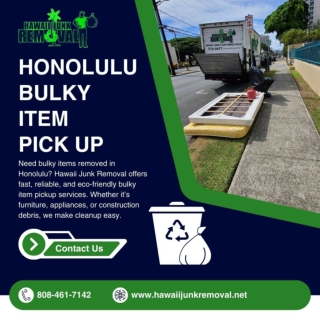 Honolulu Bulky Item Pickup