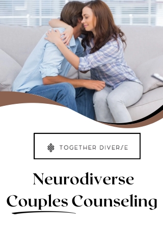 Neurodiverse Couples Counseling - Together Diverse