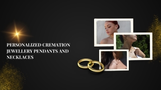 Personalized Cremation Jewellery Pendants and Necklaces