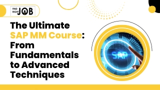 The Ultimate SAP MM Course From Fundamentals to Advanced Techniques
