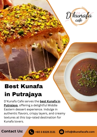 Best Kunafa in Putrajaya