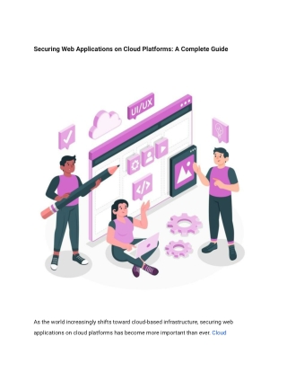 Securing Web Applications on Cloud Platforms_ A Complete Guide
