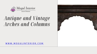 Antique and Vintage Arches and Columns - mogulinterior