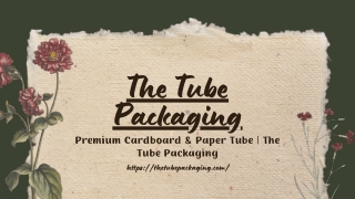 the tube packaging premium cardboard paper tube