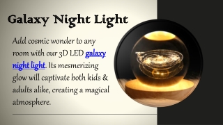 Galaxy Night Light