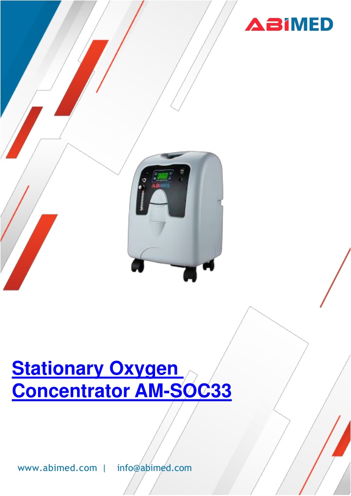 stationary oxygen concentrator am soc33