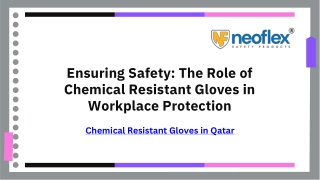 The Role of Chemical Resistant Gloves in Workplace Protection