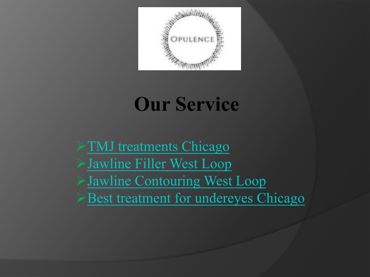 our service