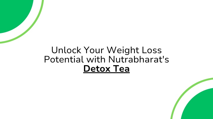 unlock your weight loss potential with