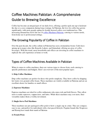 Coffee
