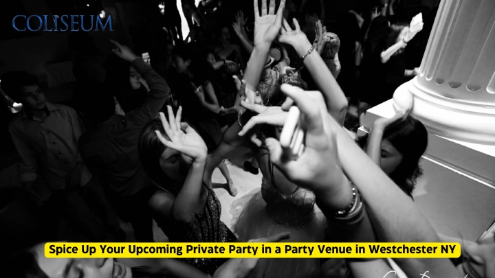 spice up your upcoming private party in a party